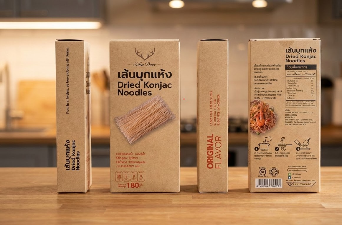 Sika Deer Dried Konjac Noodles